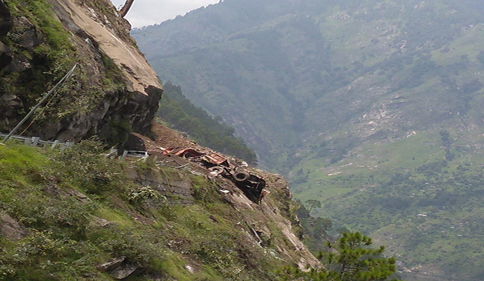 Major landslide in Himachal Pradesh's Kinnaur district, more than 40 people feared trapped in the debris