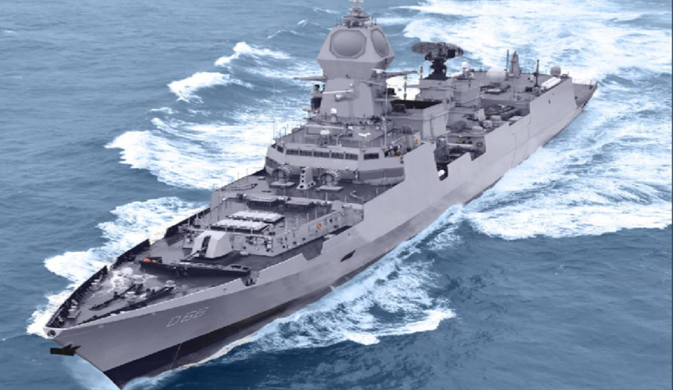 Steps of success: INS Visakhapatnam, India's first indigenous P15 ship formally inducted into the Indian Navy's fleet