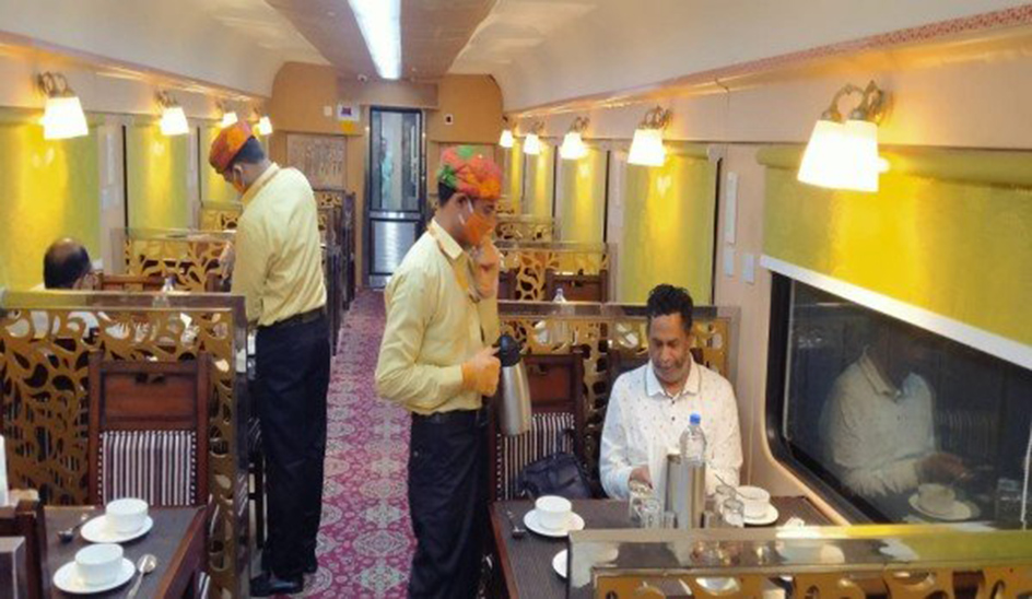 Madhya Pradesh: Indian Railways withdraws 'saffron dress' for waiters of Ramayana Express after objection from Ujjain saints
