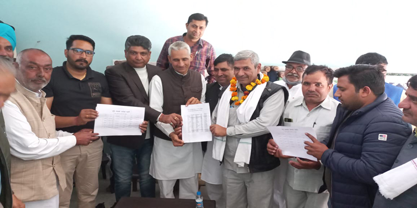 Sonipat: Jannayak Janata Party formed the District Executive of the Backward Classes Cell of the party
