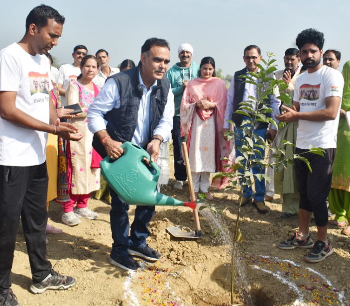 Today's positive news: First oxygen garden on World Women's Day in Bali Qutubpur