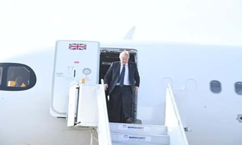 Boris Johnson visits India: UK Prime Minister Boris Johnson arrives in Gujarat for his first visit to India, wants boost in strategic trade and defense ties