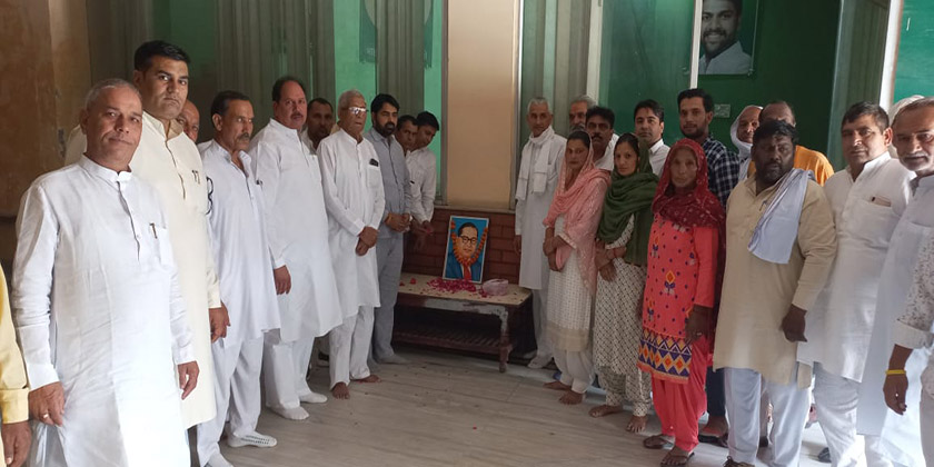 Sonipat: Dr. Ambedkar gave the message to stay educated and organized - Dahiya