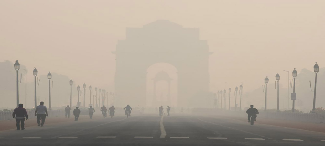 Poisonous air: The air quality of the country's capital Delhi 'very poor', difficulty in breathing: report