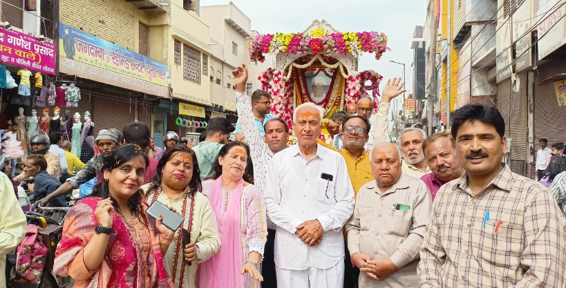 Shouts of Leelashah-Shahenshah resounded in the city: Sindhi Panchayat took out Sankirtan Yatra on Swami Leelashah Jayanti