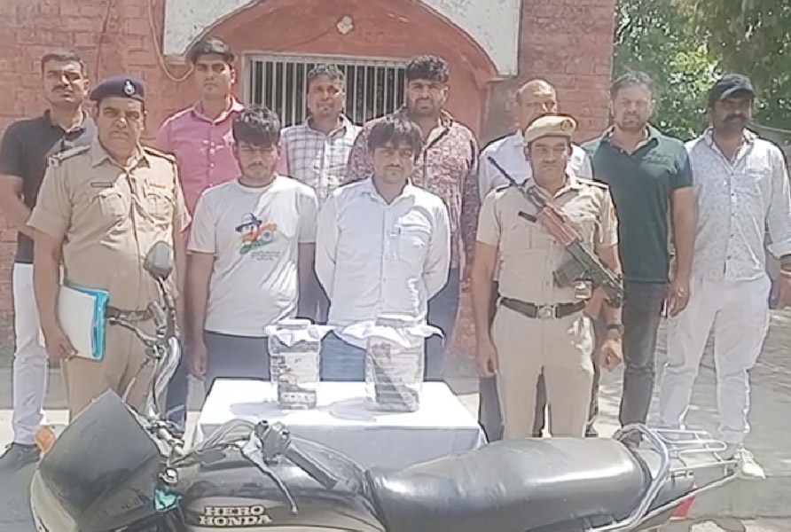 Sonipat: Two accused arrested including wanted criminal with reward of five thousand