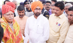 Panipat: CM laid the foundation stone of Delhi Parallel Canal expansion and renovation