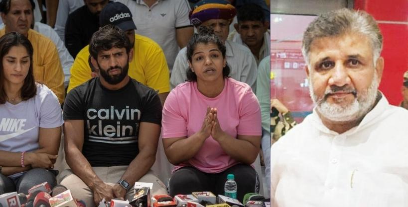 Sonipat: Listen to the voice of the government sportsperson daughters who give the slogan of save daughter: Rajesh Pehalwan Purkhasia