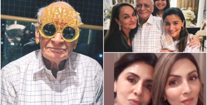 Bollywood: Alia Bhatt's grandfather passes away at the age of 93