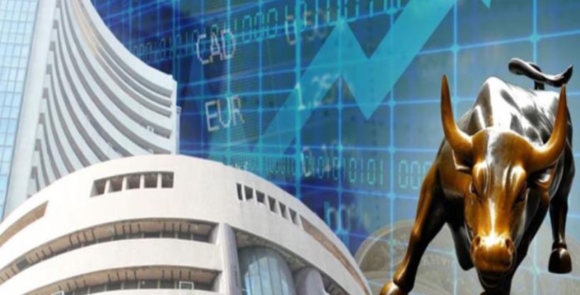 Stock market at all-time high: Sensex up 550 points, crosses 64,000. Nifty crosses 19,000 on strong signals