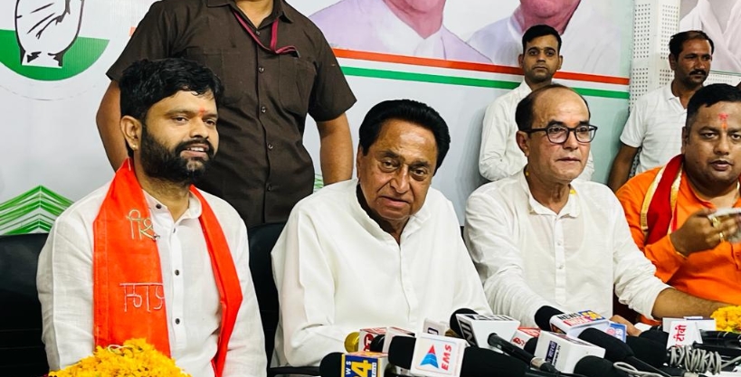 Madhya Pradesh Elections 2023: Congress joins hands with Bajrang Sena amidst slogans of 'Jai Shri Ram'