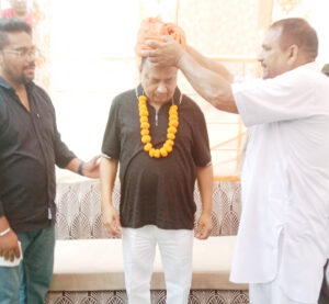 Sonipat: Juan village blind disabled set an example by hoisting the flag