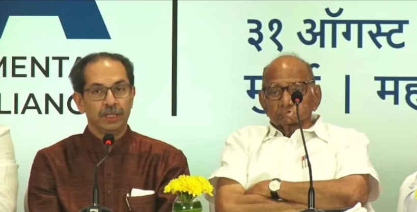 Press conference of Mahavikas Aghadi: Uddhav said that the British were also developing, but we want freedom from autocracy: India will oust BJP from power at the Centre.