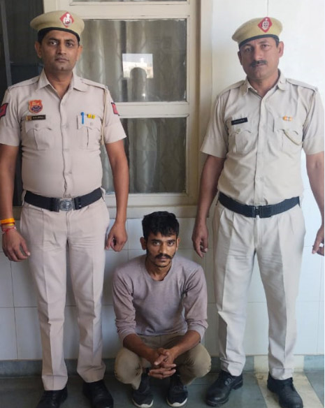 Sonipat: One arrested along with pistol and illegal cartridges, sent to jail