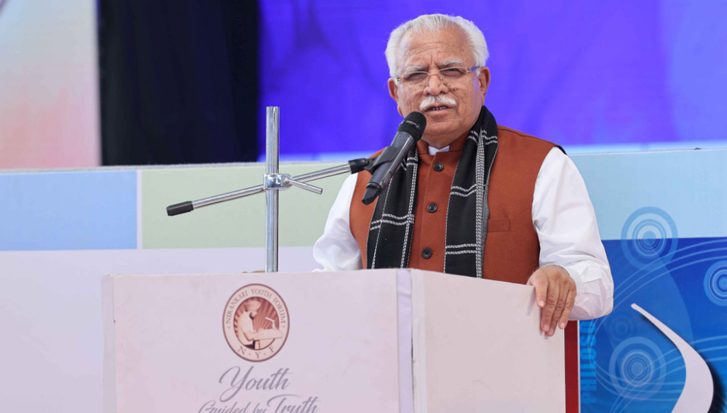 Sant Nirankari Mission: The message of Satguru Mata Sudiksha Ji Maharaj gives positive energy to the world: CM Manohar Lal