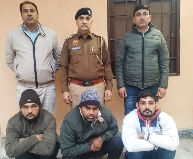 Sonipat: Three accused in grandfather-grandson double murder arrested