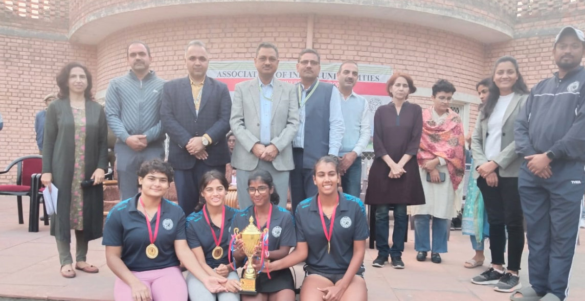 Sonipat: Delhi University winner in All India Lawn Tennis Competition