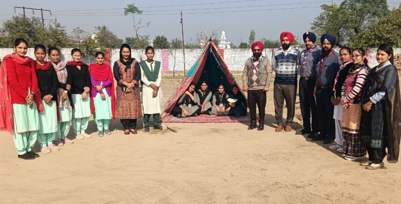 Punjab: Scout and Guide camp organized at Greenfields Public School, Dayalpura