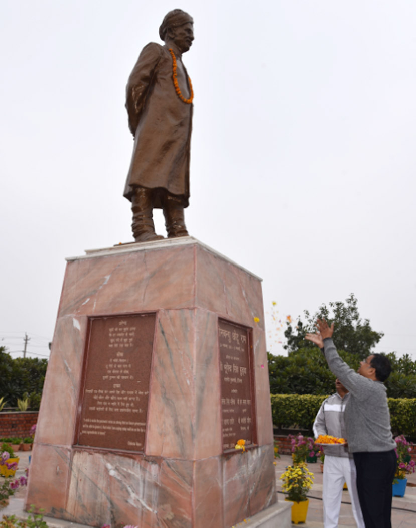 Sonipat: Deenbandhu Chhotu Ram was a supporter of united India: Vice Chancellor Prof. Singh