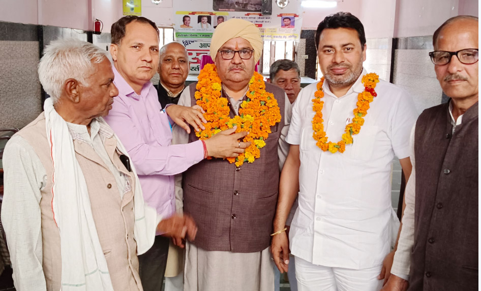 Sonipat: Shyamlal Jangra became the president of All India Jangid Mahasabha Sonipat.