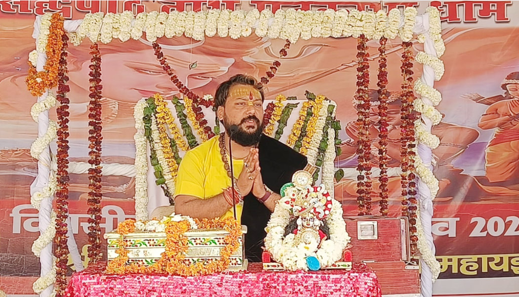 Satkumbha Utsav 2024: The power of faith and belief takes the boat across: Shri Mahant Rajesh Swaroop Ji Maharaj