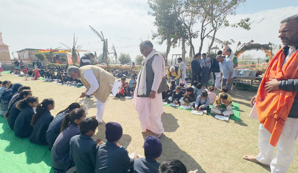 Satkumbha Utsav 2024: Initiative for peace, meditation, spiritual awakening through Satkumbha Utsav: Peethadhishwar Shri Mahant Rajesh Swaroop Maharaj