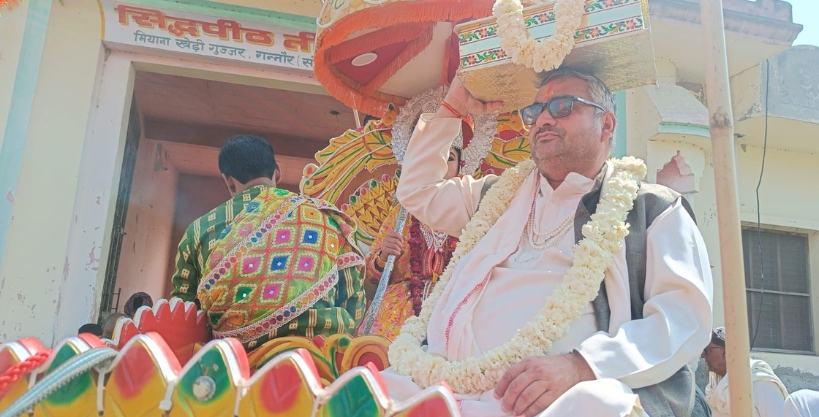 Satkumbha Utsav 2024: 621 women took out Kalash Yatra on the first day of 7-day Satkumbha Utsav; Siddhapeeth Tirtha Satkumbha Dham was filled with the slogan of Jai Shri Ram