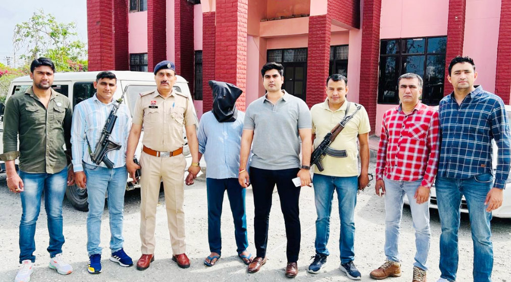 Sonipat: Arrested with a reward of Rs 25 thousand in Narendra murder case, sent to jail