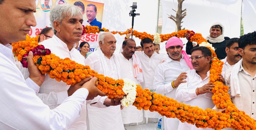 Sonipat: Congress will increase the quota of 5 kg ration to poor families to 10 kg - Hooda
