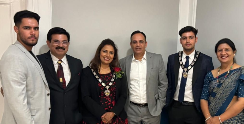 Haryana's dance played in UK: India's Parveen Rani becomes Deputy Mayor of Hertsmere, son Tushar becomes history's youngest escort