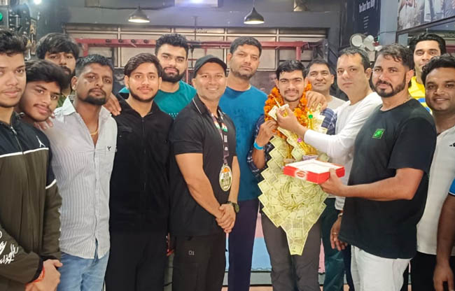 Welcome to Ankit, silver medalist in World Body Building Championship
