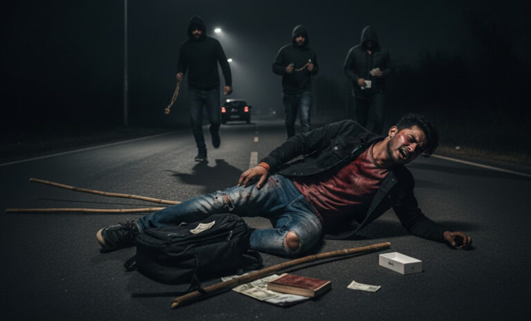 SRM University LLB student attacked in broad daylight, gold chain and cash looted