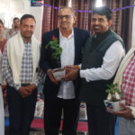 Thousands participated in the Vande Mataram program in Gannaur and Kharkhoda.