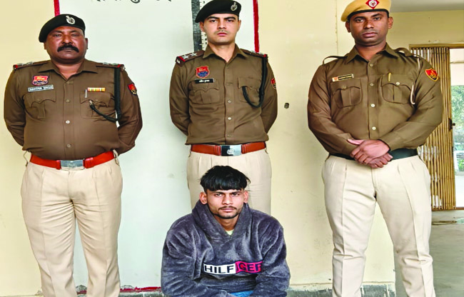 Man carrying a reward of Rs 5,000 arrested in Sonipat for murder of woman