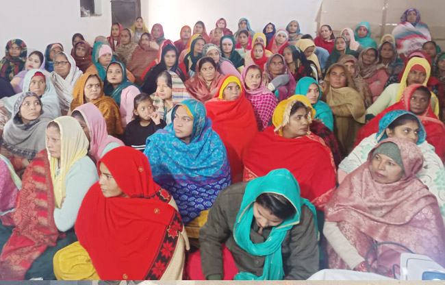 Information about schemes in financial awareness program for rural women