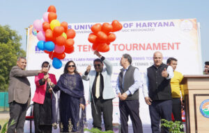 All India Tennis Tournament begins with great enthusiasm at Sports University
