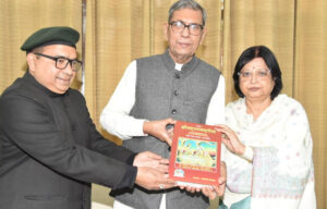 Governor Asim Ghosh arrives in Sonipat, police gives him guard of honour