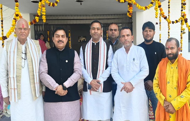 Eight roads have been approved for construction under the Ganaur Market Committee: Badauli