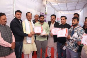 165 youth and women voluntarily donated blood in the blood donation camp.