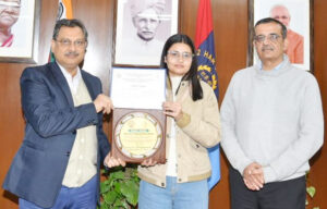 DCRUST Research Scholar Shreya Chahal Wins First Prize at International Conference