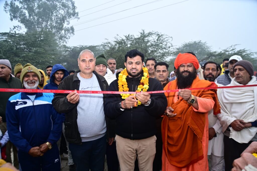 Inauguration of development works worth Rs 50.44 lakh in Samaspur Gamda: Paved farm paths and CCTV will strengthen the system: MLA Kadian