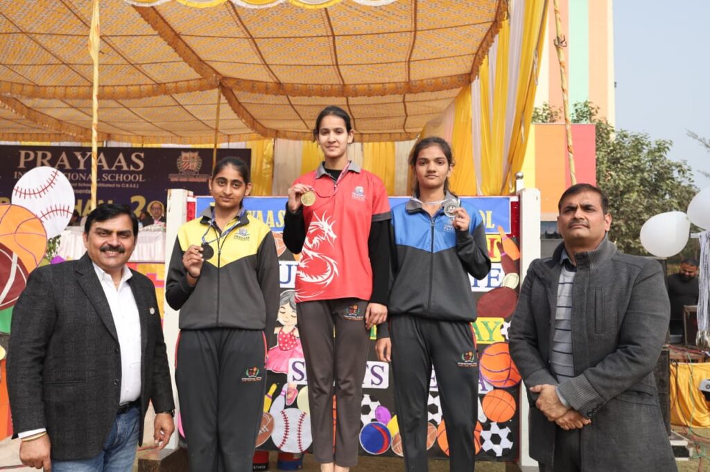 Prayas International School organised a grand celebration of 'Protsahan 2025', a wonderful confluence of sports and culture.