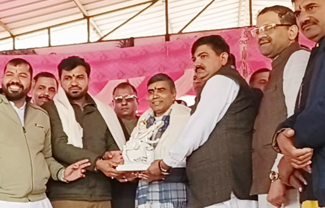 Sonipat: Education Minister inaugurated the new building of Sanpeda School.