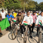 Sonepat: Cycle rally organised in SAI on National Voters' Day