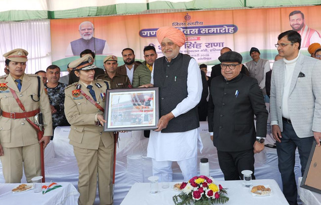 Haryana's important contribution in the progress of the nation: Minister Shyam Singh Rana