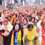 Kalash Yatra was taken out giving the message of cultural conservation.