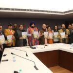 Launch of Prof. K.P. Singh's book 'New Parliament - The Voice of India'