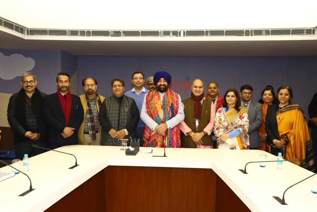 Launch of Prof. K.P. Singh's book 'New Parliament - The Voice of India'