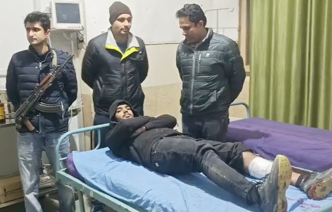 Sonipat Encounter in Kharkhoda, wanted criminal Anuj arrested Gjd News 2026