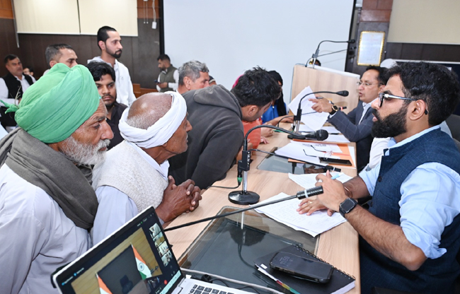 Sonepat: 33 complaints in the resolution camp, instructions to the officials for immediate action